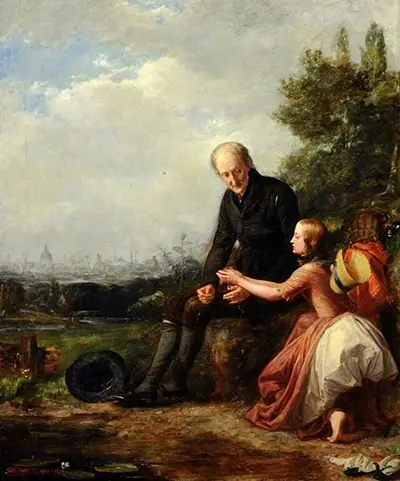Little Nell and her Grandfather William Holman Hunt